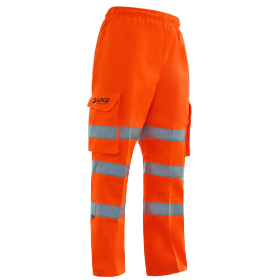 Harkie Waterproof Trousers - Hi-Vis Orange - Trousers