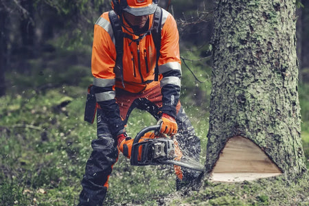 Husqvarna 564 XP Fuel Injected Chainsaw in action