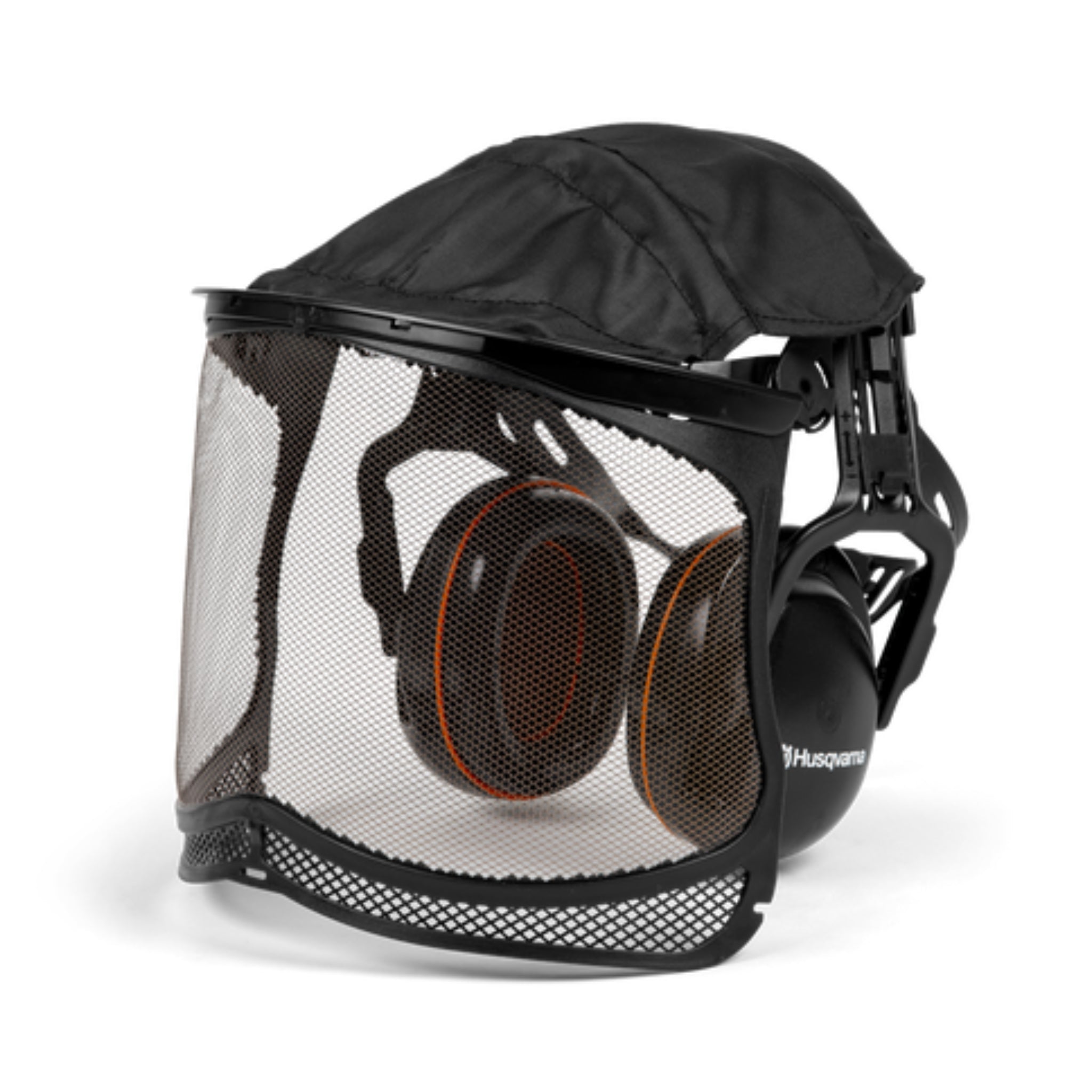 Husqvarna Hearing Protection with Ultra Vision Visor - Helmet & Accessory