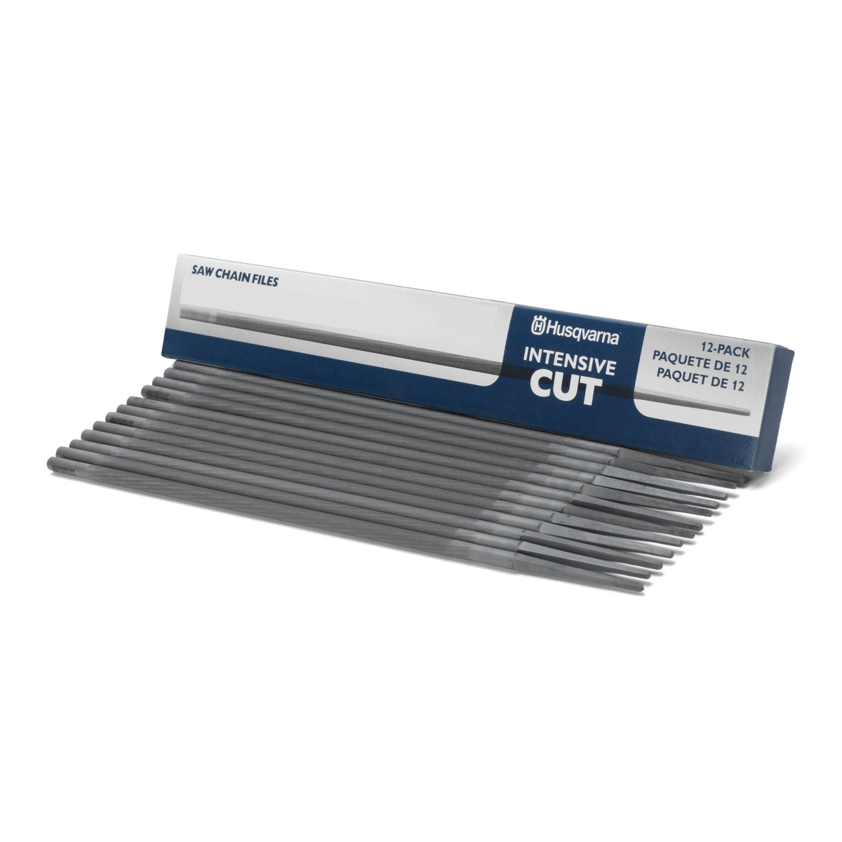 Husqvarna Intensive Cut Chainsaw Files - 12 Pack - Consumable