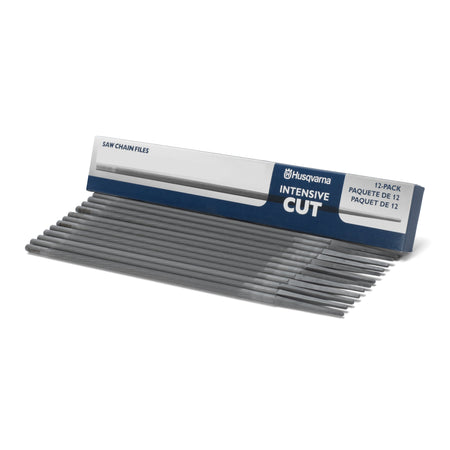 Husqvarna Intensive Cut Chainsaw Files - 12 Pack - Consumable