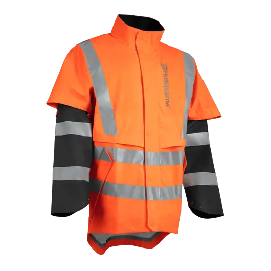 Husqvarna Rain Jacket Protect Hi-Viz - Functional - Skyland Equipment Ltd