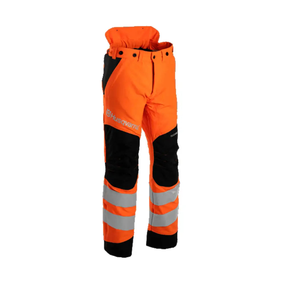 Husqvarna Technical Chainsaw Trousers Type A - Hi-Viz - Skyland Equipment Ltd