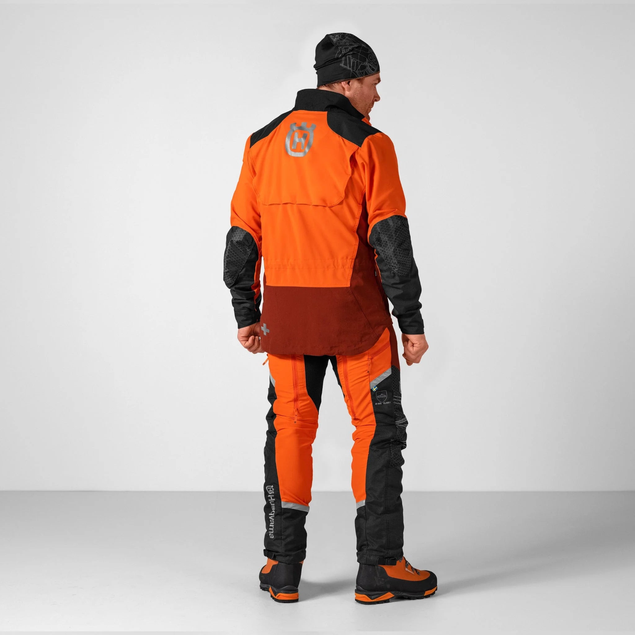 Husqvarna Technical Extreme Forest Jacket Rear View