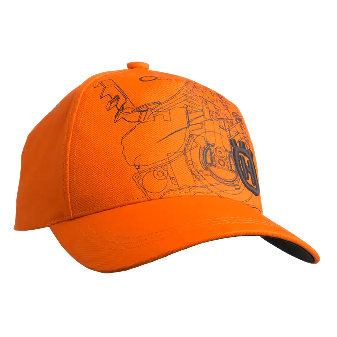 Husqvarna Xplorer Cap Pioneer Saw Orange - Skyland Equipment Ltd