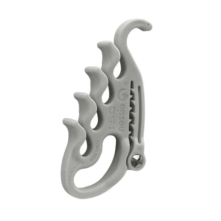 ISC Nessie Lanyard Management Clip - Grey - Rope Grab