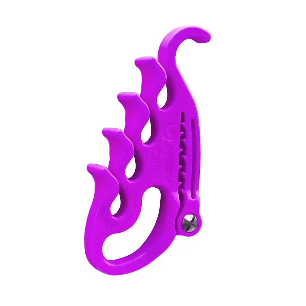 ISC Nessie Lanyard Management Clip - Purple - Rope Grab