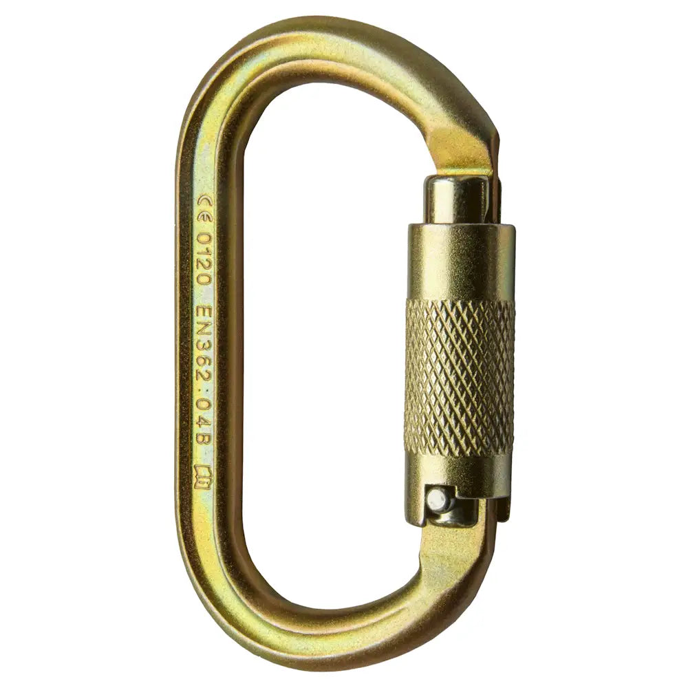 ISC Off-Set Oval Supersafe 40kN Steel Carabiner - Skyland Equipment Ltd