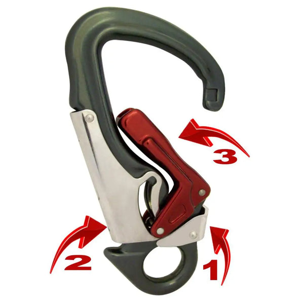 ISC Snap Hook 3-Action - Carabiner