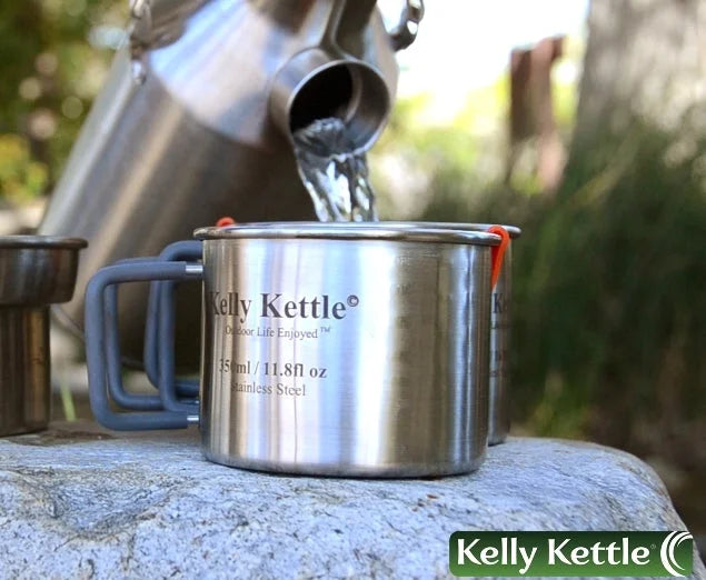 Kelly Kettle Camping Cup Set (350 & 500ml) - Skyland Equipment Ltd