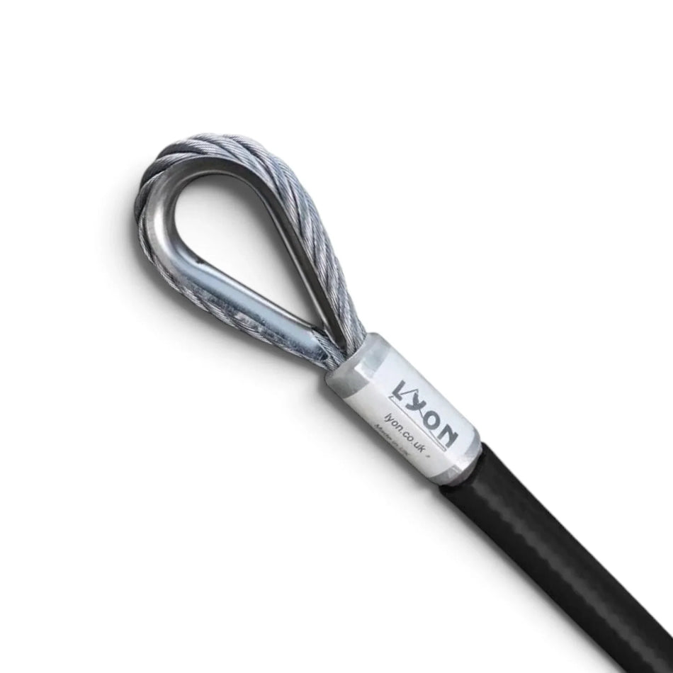 Lyon 7mm Galvanised Steel Wire Anchor (Coloured) - Rope Access Accessory
