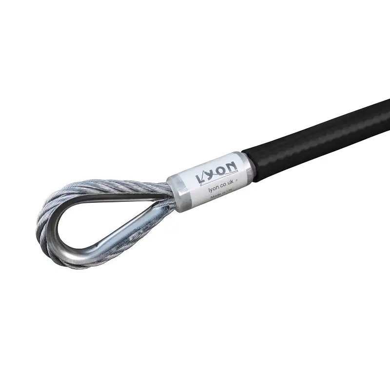 Lyon 7mm Stainless Steel Wire Anchor - BLACK - Skyland Equipment Ltd