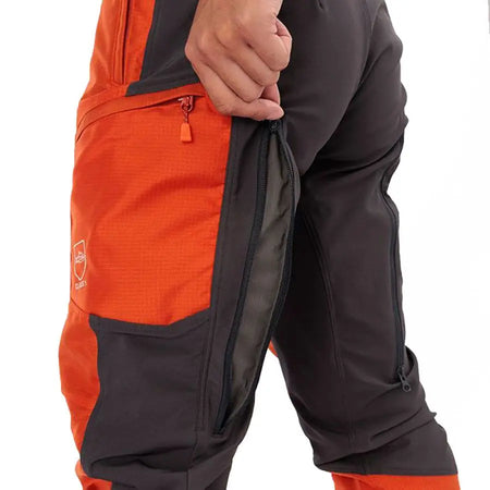 Montbell Light Chainsaw Trousers - Orange - Chainsaw Trousers