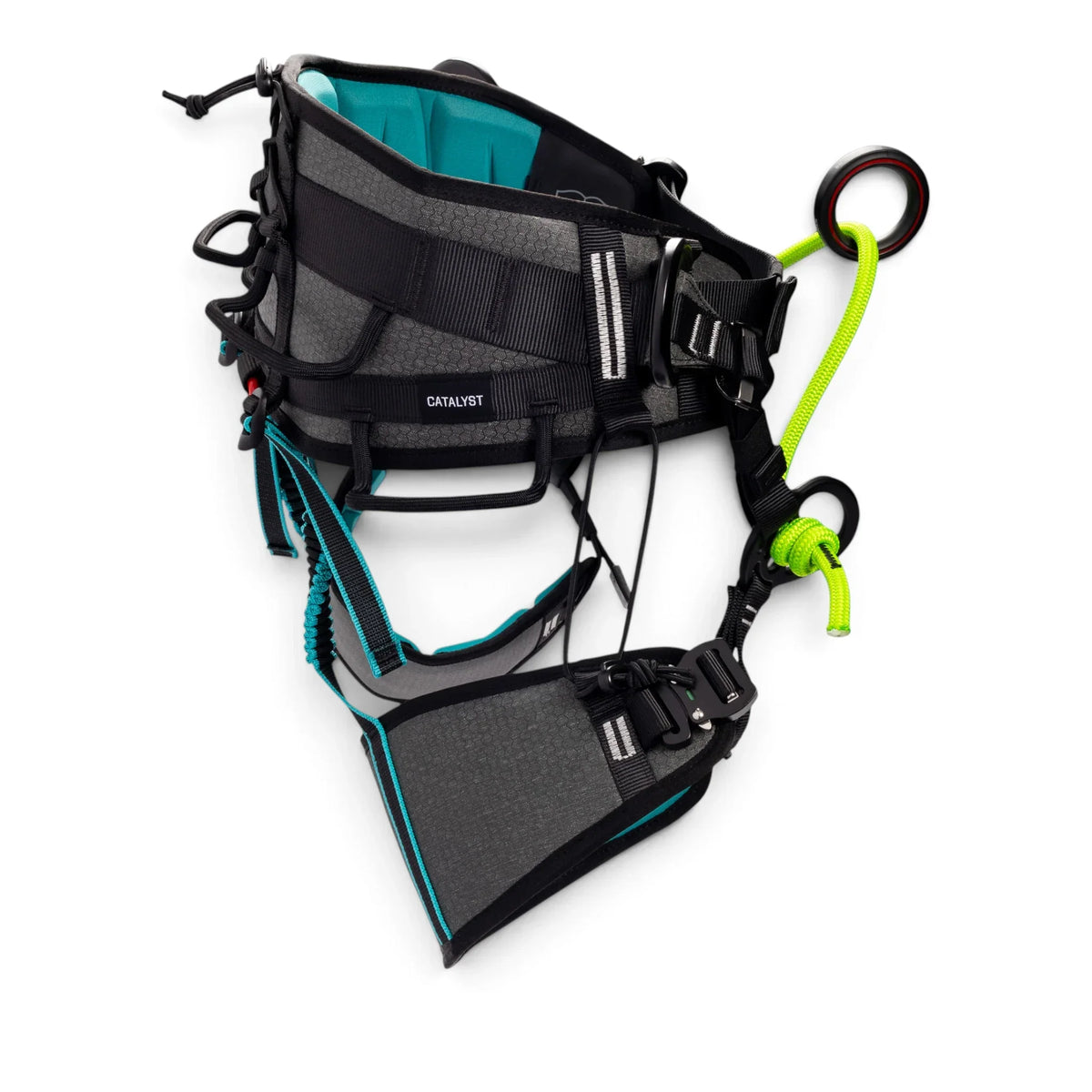 Notch Catalyst climbing harness side view

