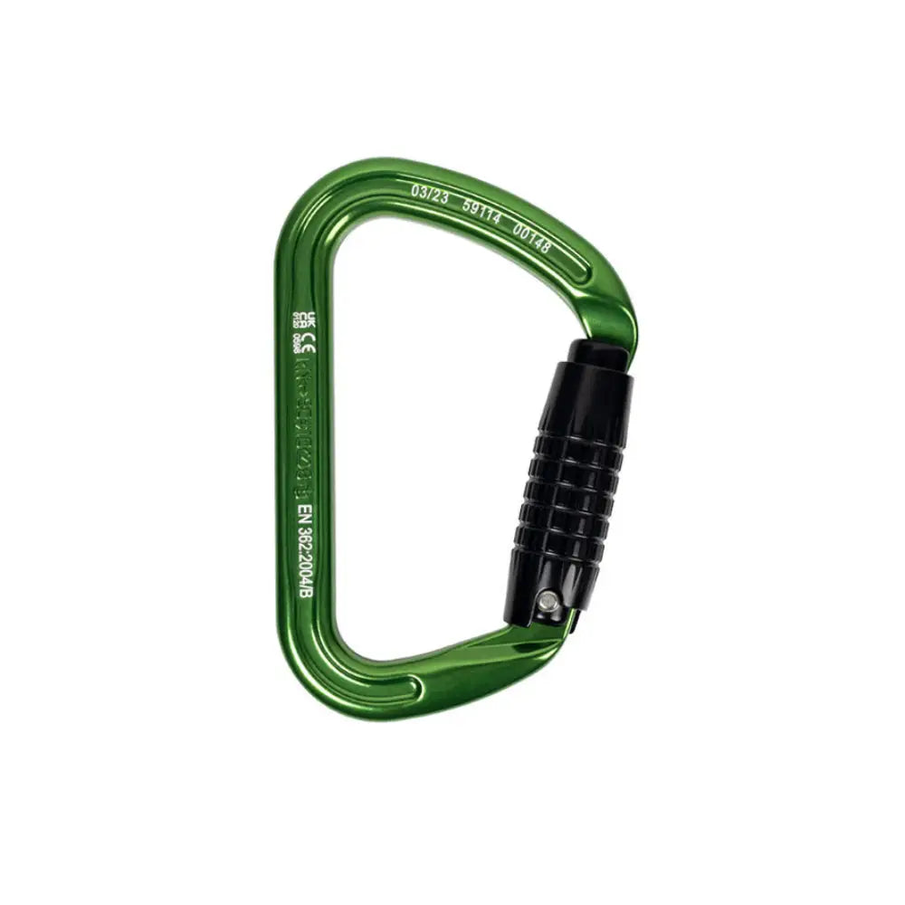 Notch D Aluminium Carabiner - Carabiner