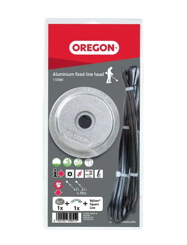 Oregon Aluminium Fixed Line Head - Consumables