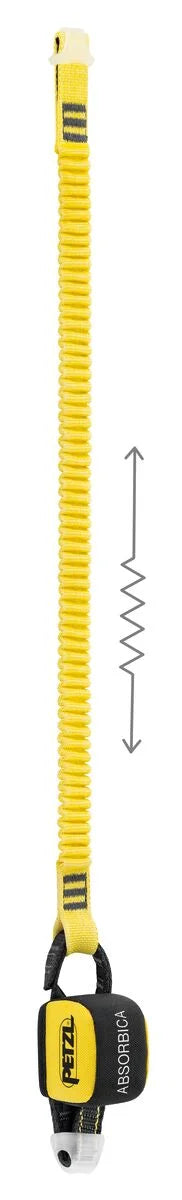 Petzl Absorbica I Lanyard - European Version - 150cm - Rope Access Accessory