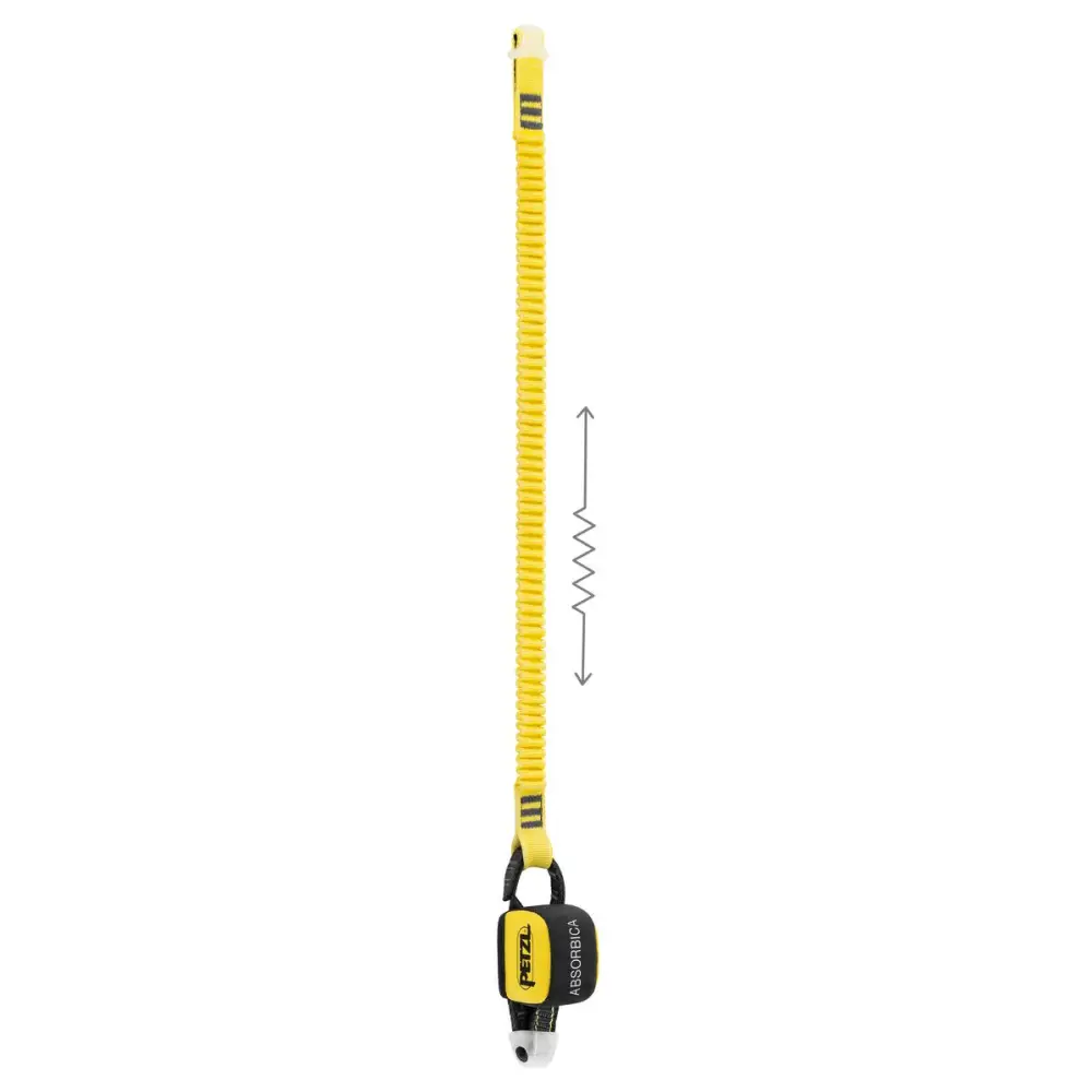 Petzl Absorbica I Lanyard - European Version - 150cm - Rope Access Accessory