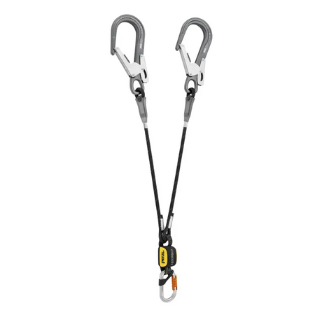 Petzl Absorbica-Y MGO Connectors - European - 80cm - Lanyard