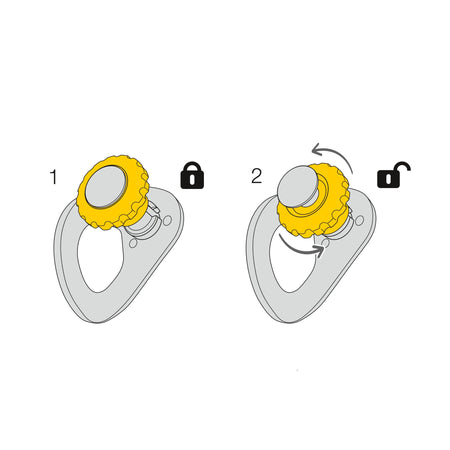 Petzl Coeur Pulse 12mm - Rope Access Accessory