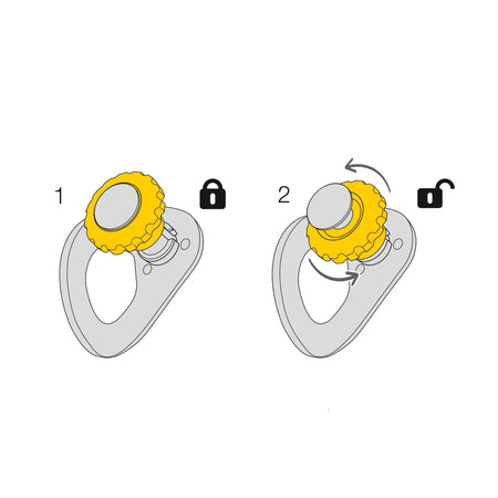 Petzl Coeur Pulse 12mm - Rope Access Accessory