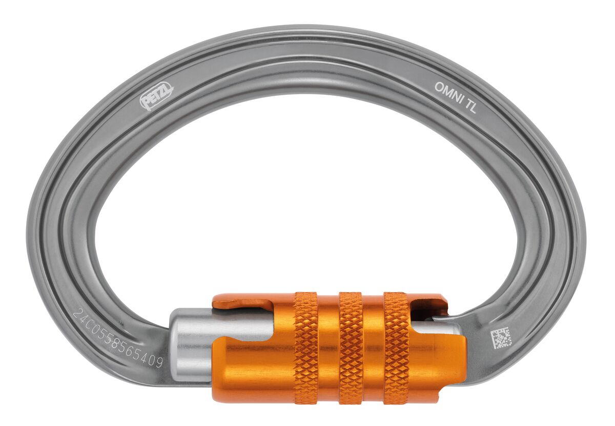 Petzl Omni Triact Carabiner - 3 Way - Carabiner