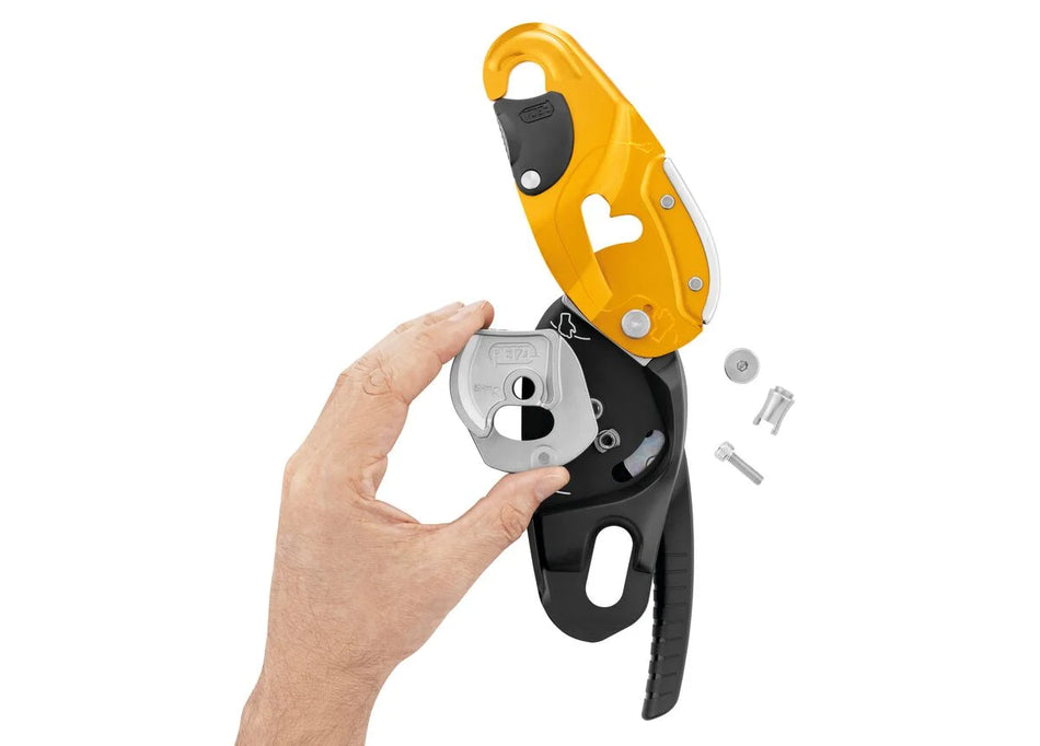 Petzl Rig - Black - Climbing Hardware