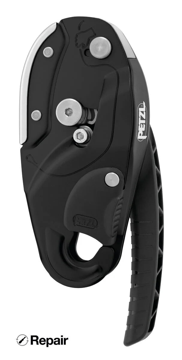 Petzl Rig - Black - Climbing Hardware
