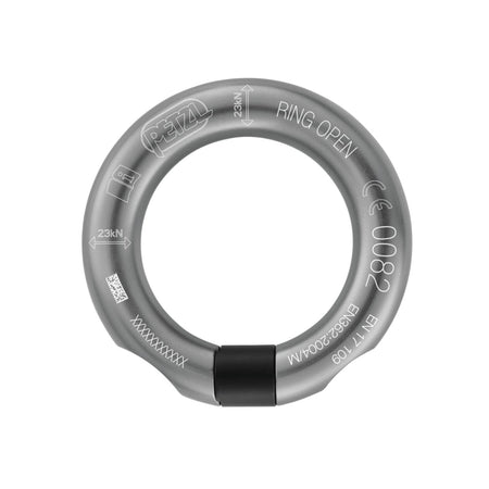 Petzl Ring Open - Anthracite - Climbing Hardware