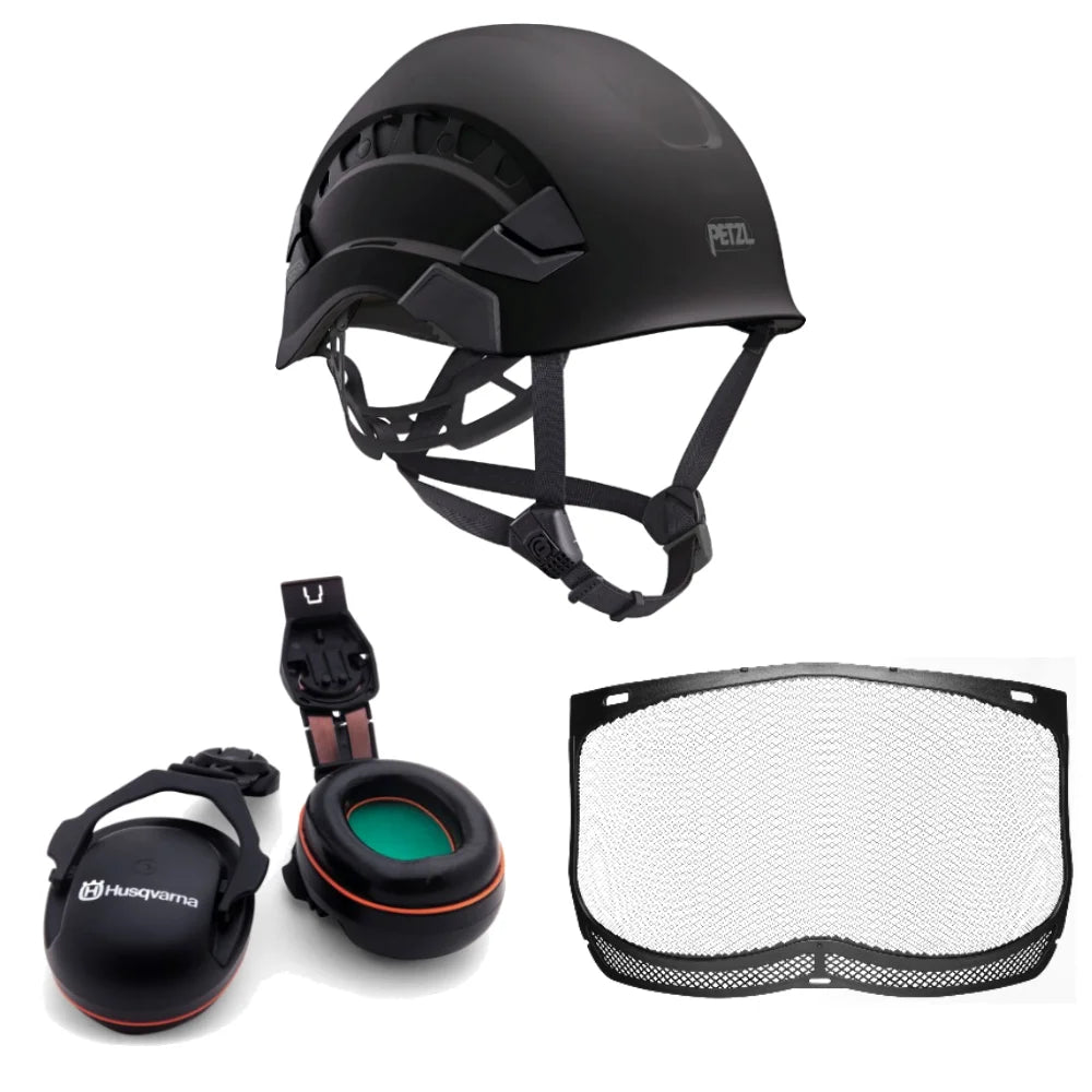 Petzl Vertex Vent Complete Helmet - Black - Climbing Helmet