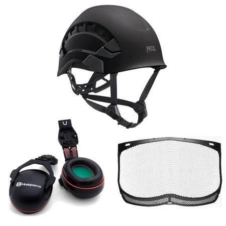 Petzl Vertex Vent Complete Helmet - Black - Climbing Helmet