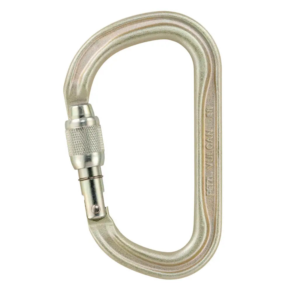 Petzl Vulcan Steel Carabiner - Screwgate - Carabiner