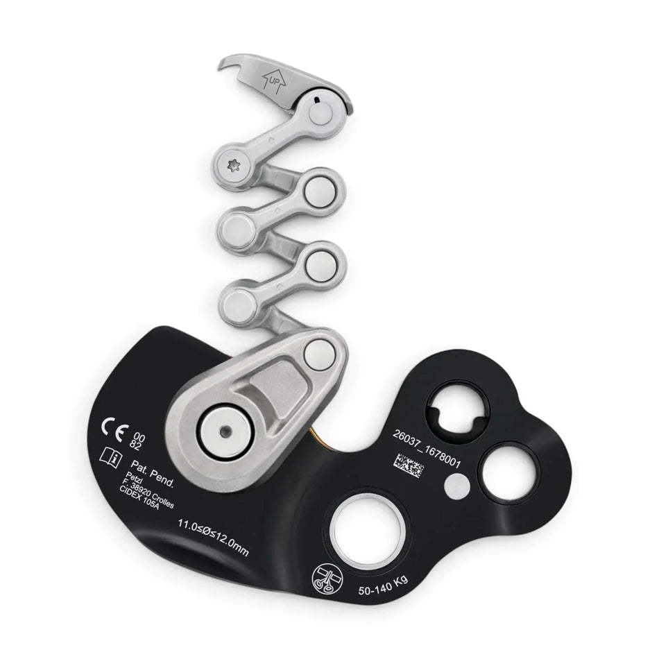 Petzl ZIGZAG SHIFT openable side plate and friction chain
