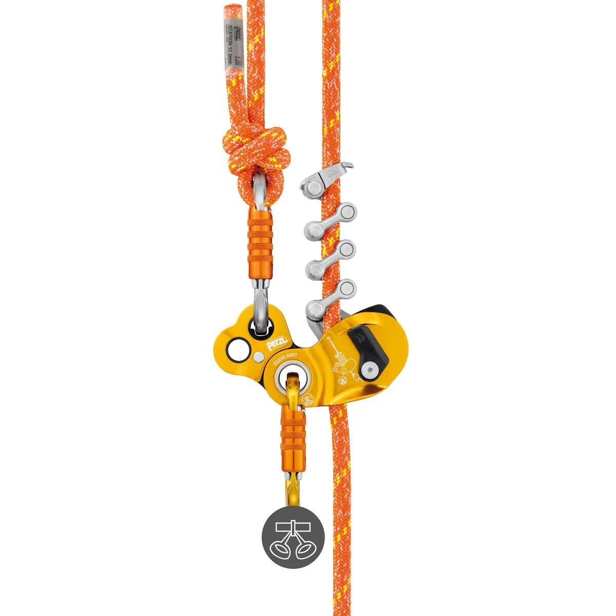 Petzl Zigzag Shift - Climbing Hardware
