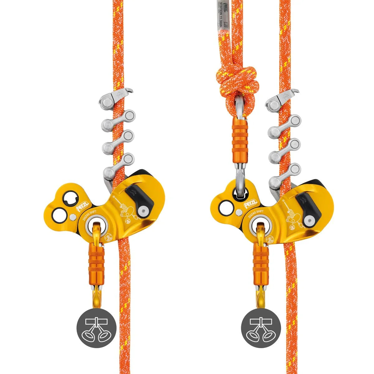 Petzl Zigzag Shift - Climbing Hardware