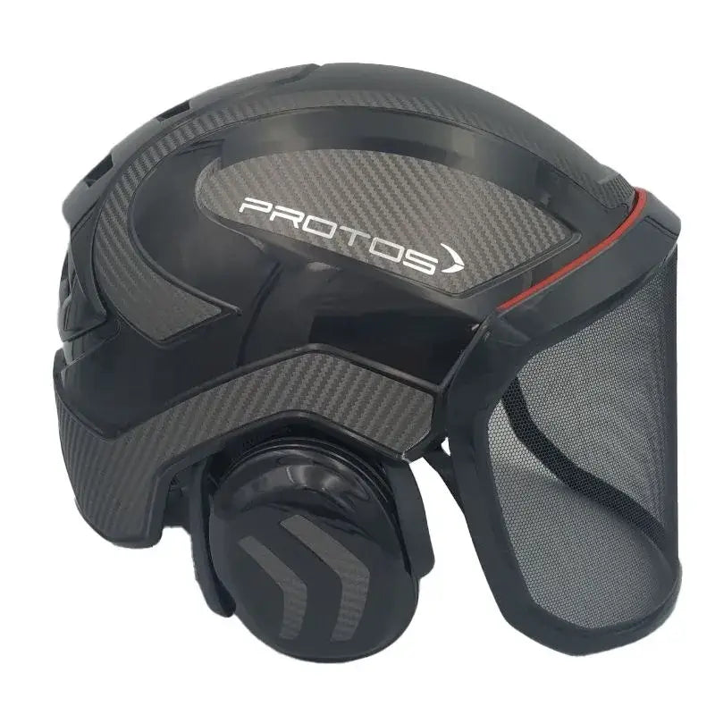 Protos Arborist Integral Helmet - Black/Carbon - Helmet