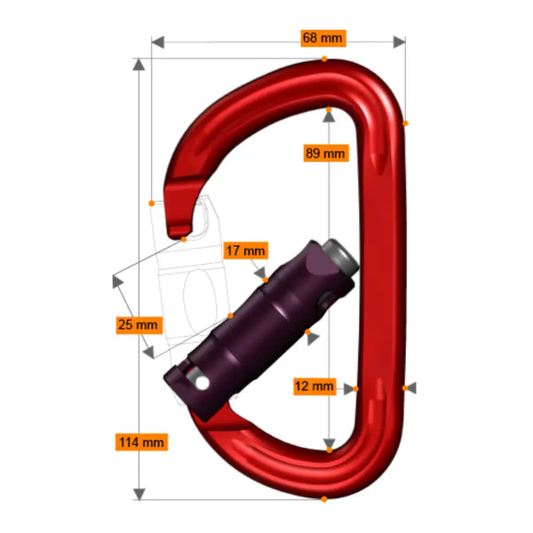 Rock Exotica Rock D Auto Lock - 3 Way - Skyland Equipment Ltd