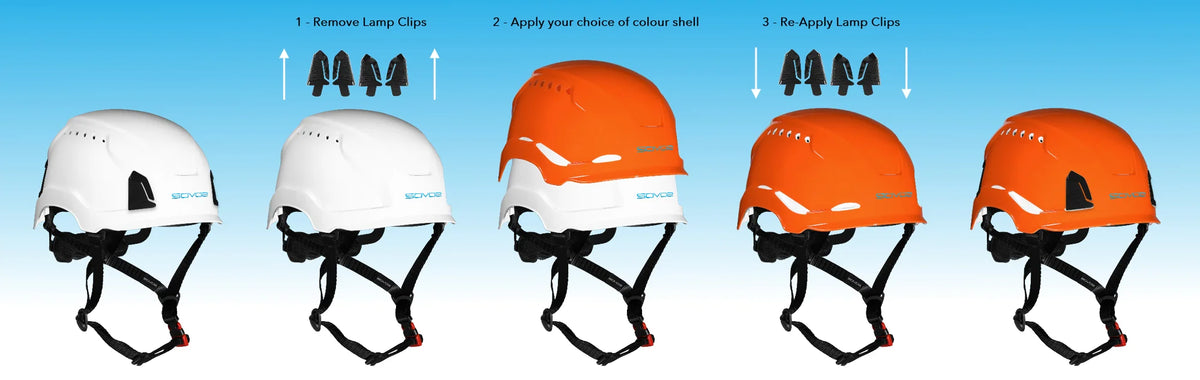 SOVOS 3200 Climbing Helmet Interchangeable Covers - Climbing Helmet