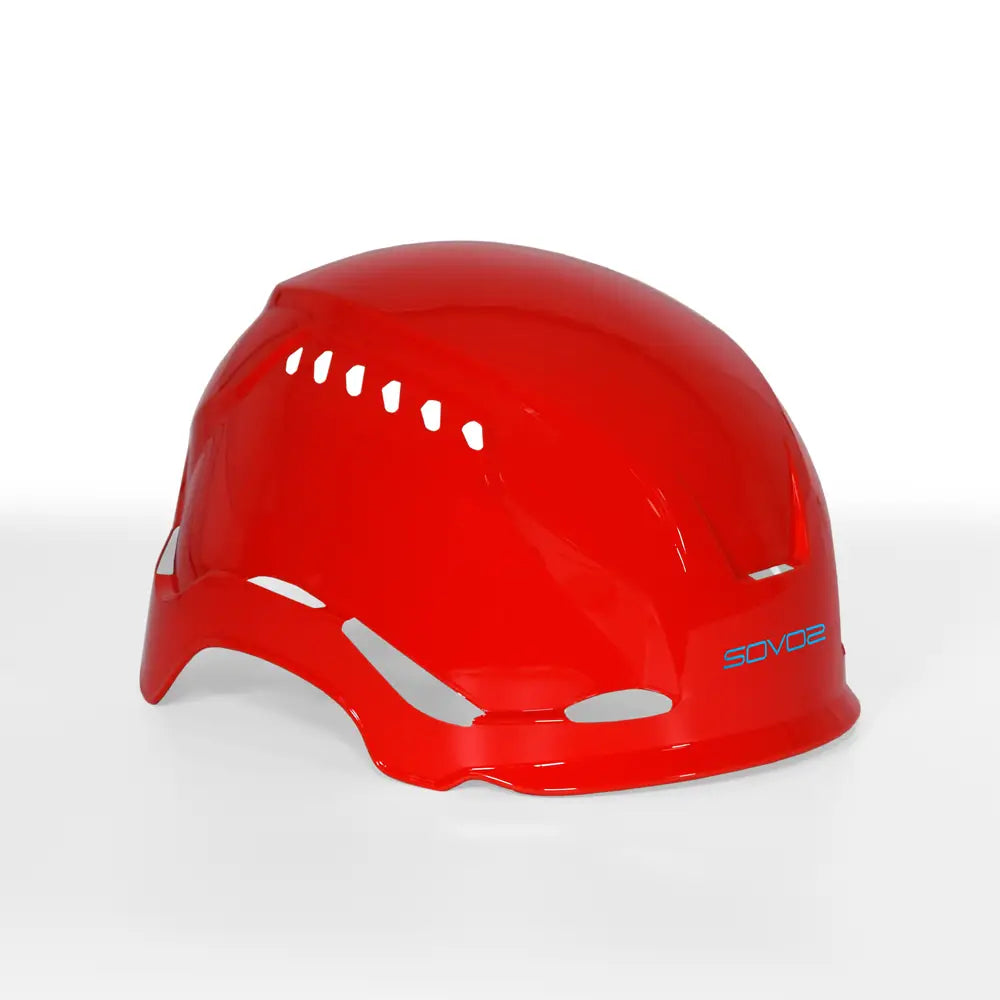 SOVOS 3200 Climbing Helmet Interchangeable Covers - Red - Climbing Helmet