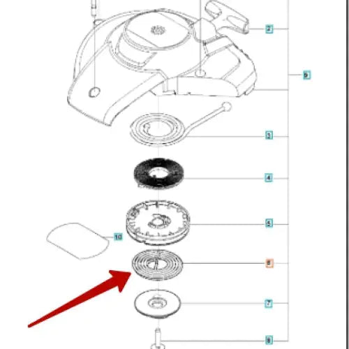 Spring (Easy Start) - Husqvarna 523 01 10-01 - Skyland Equipment Ltd