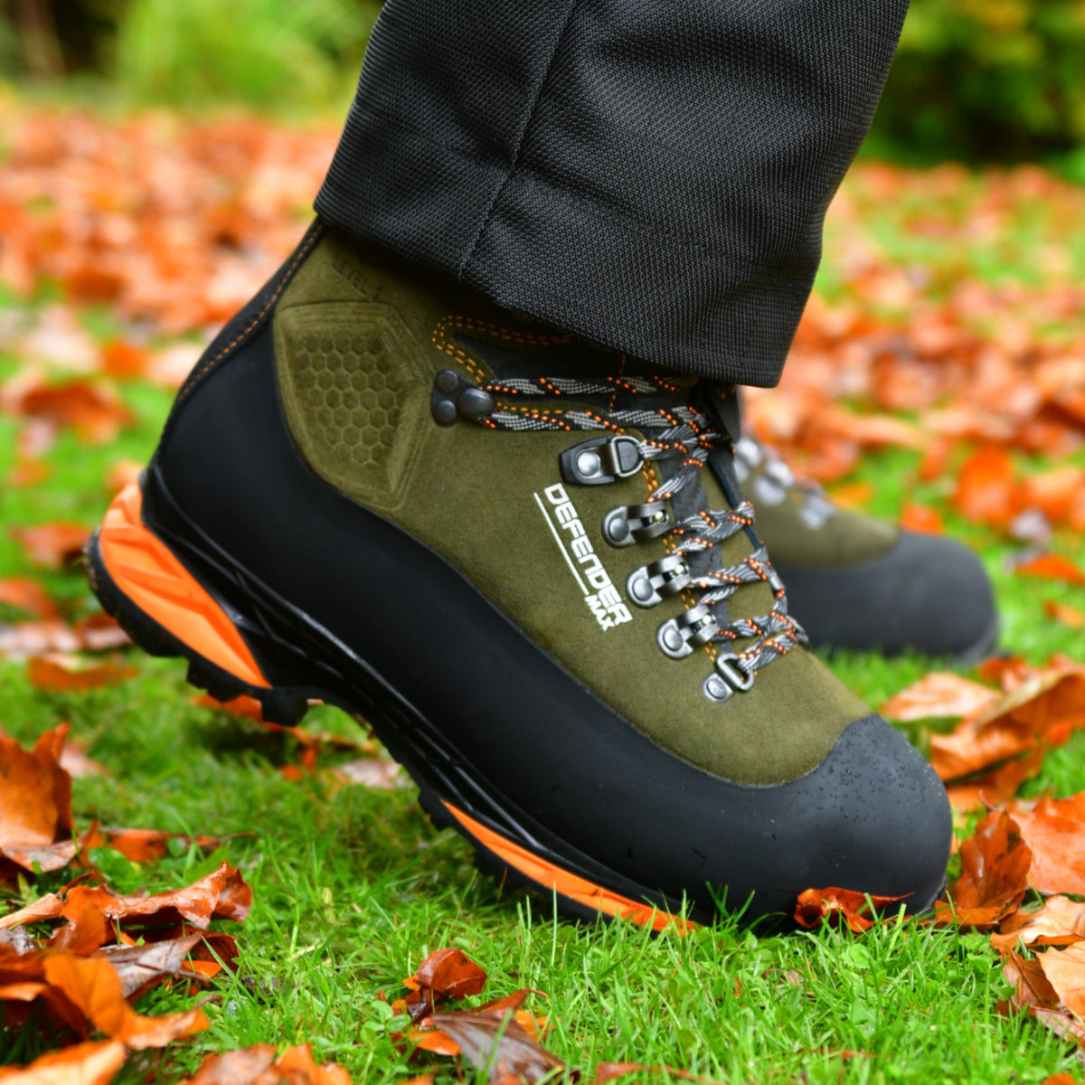 STEIN Defender MAX V2 Chainsaw Boots - Olive - Footwear