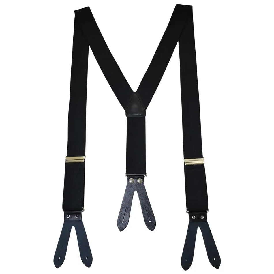 STEIN Leather Button Braces - Clothing