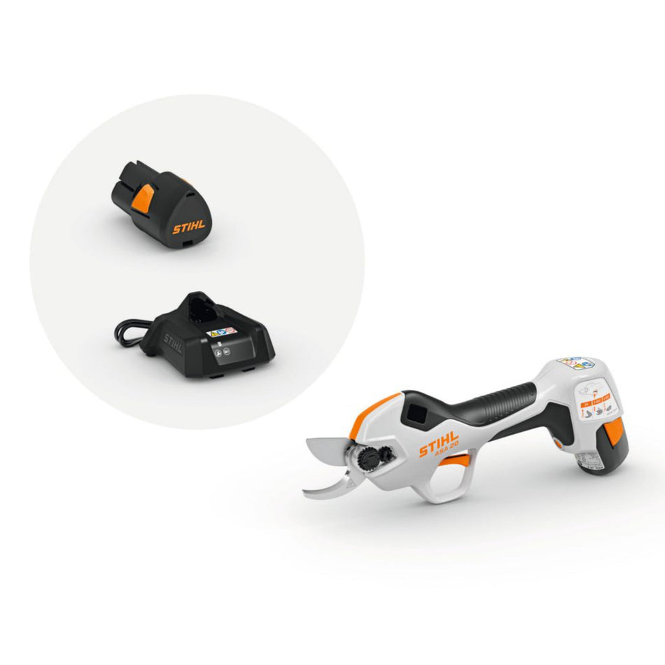 Stihl ASA 20 Cordless Secateur with Battery & Charger - Chainsaw