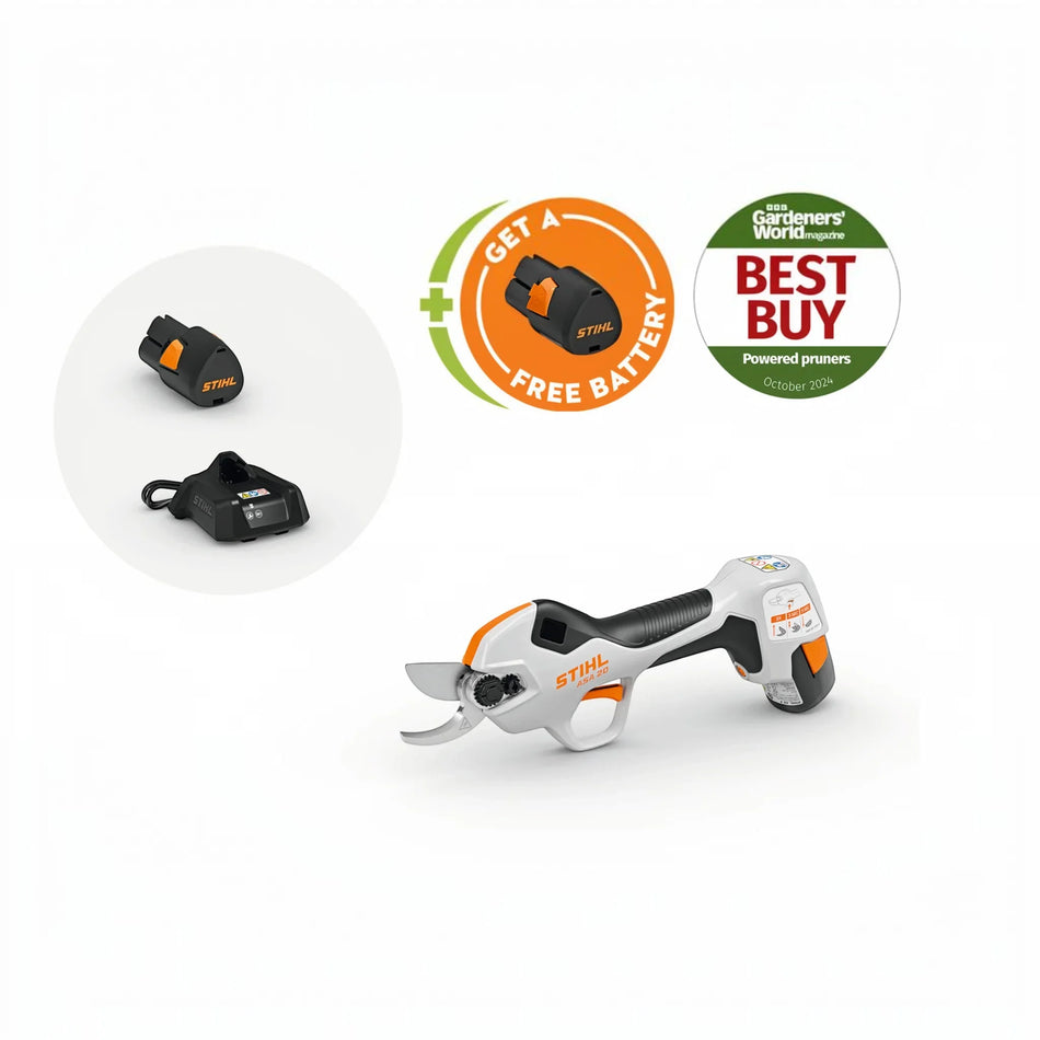 Stihl ASA 20 Cordless Secateur with Battery & Charger - Cordless Secateurs
