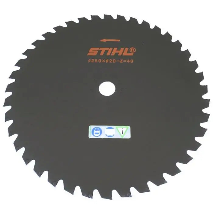 Stihl Chisel Tooth Circular Saw Blade 250mm - Grass Blade