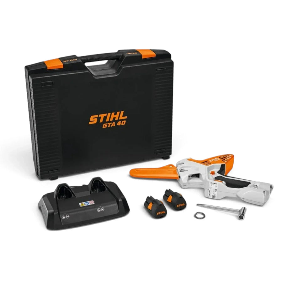 Stihl GTA 40 Cordless Pruner with 2 x AS 2 battery and AL 5-2 charger - Chainsaw