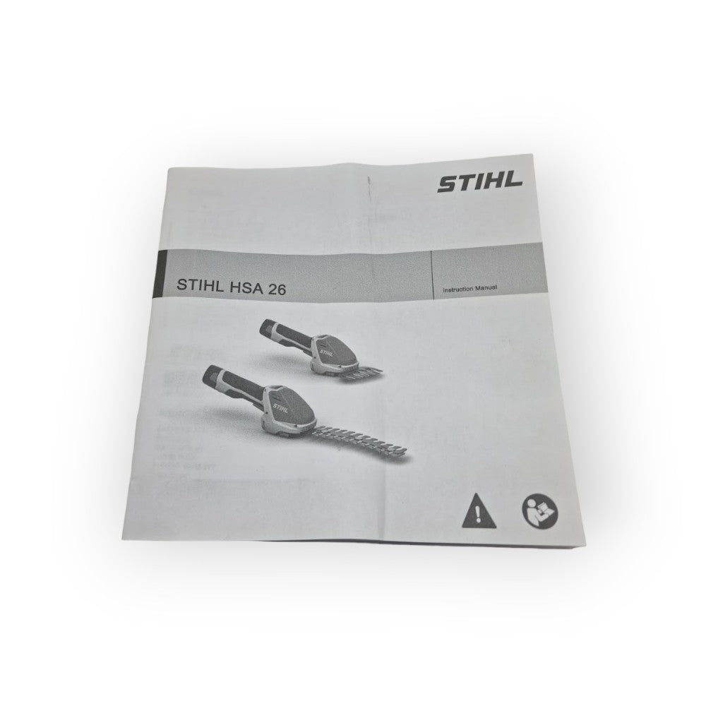 Stihl HSA 26 Cordless Shears - Manual