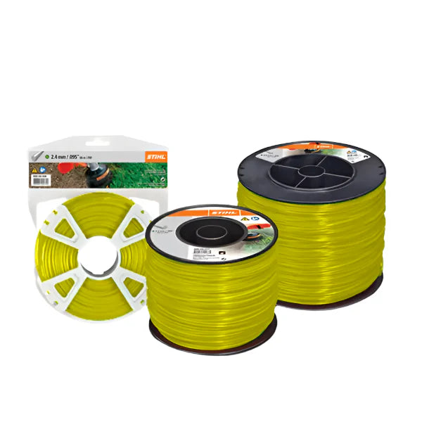 Stihl Square Yellow Strimmer Line - 3.0mm - Consumables