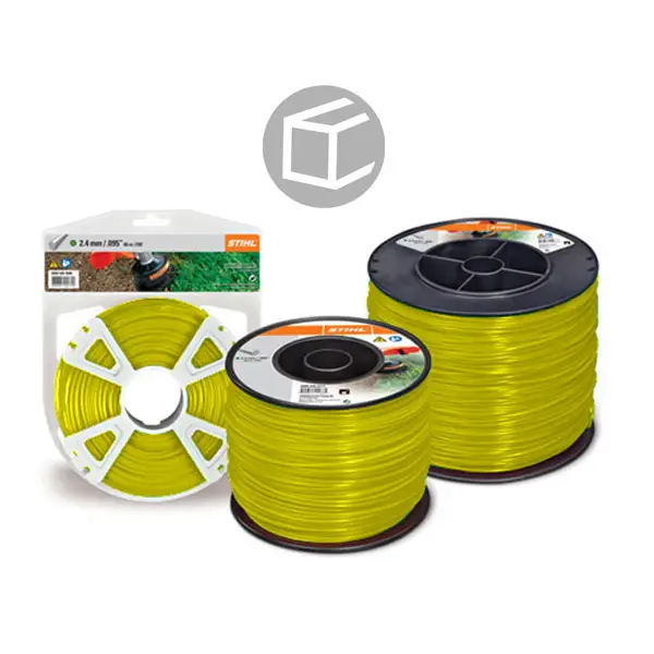 Stihl Square Yellow Strimmer Line - 3.0mm - Consumables