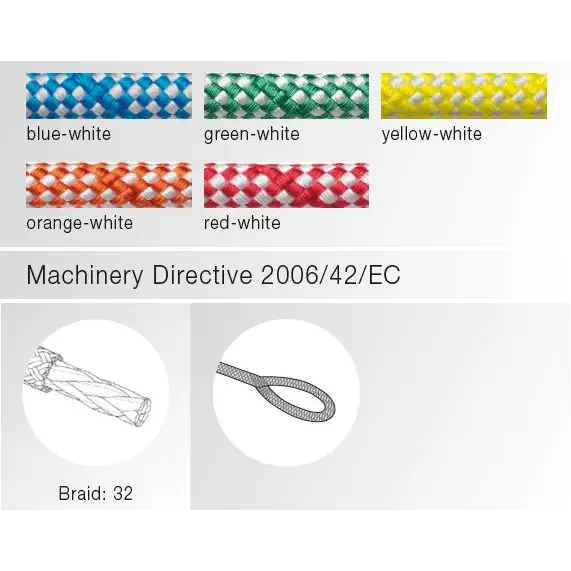 Teufelberger Sirius Bull Rope - 16mm / Splice - Skyland Equipment Ltd